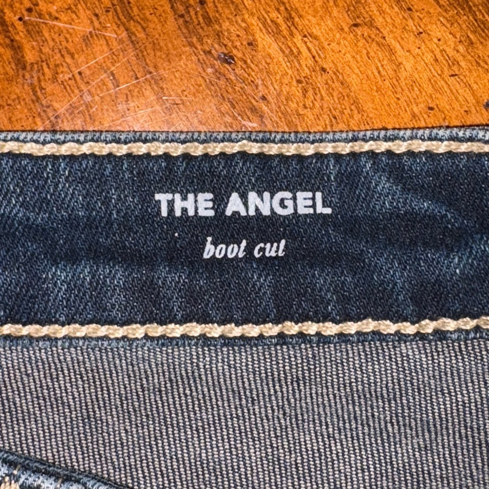 Ag Adriano Goldschmied Dark Blue Boot Cut Jeans - Picture 3 of 9